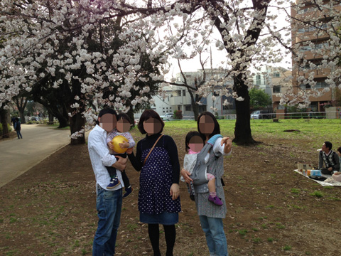 城北中央公園の桜